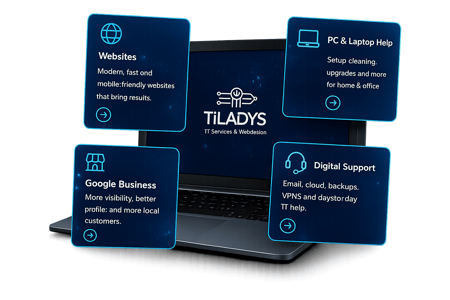 TiLADYS IT services workspace